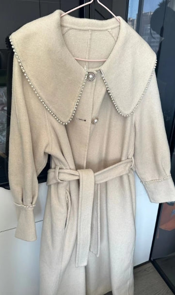 Pure handmade Australian wool coat